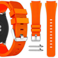 Uniwersalny pasek Vanfone do zegarka smartwatcha 20mm + teleskopy, pomarańczowy