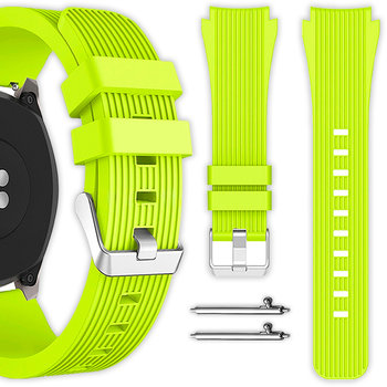 Uniwersalny pasek Vanfone do zegarka smartwatcha 20mm + teleskopy, zielony - Vanfone