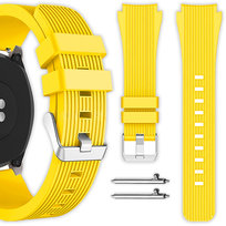 Uniwersalny pasek Vanfone do zegarka smartwatcha 20mm + teleskopy, żółty