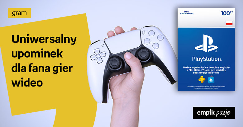 Uniwersalny upominek dla fana gier wideo? Karta podarunkowa PlayStation™ Store!