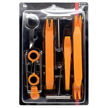 Uniwersalny zestaw narzędzi do demontażu Tapicerki Osłon Radia Kokpitu Wyjmaki Klucze Łyżki Ściągacz - brak danych