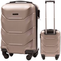 UNLIMITED Bagaż PODRÓŻNY mały na 4 KÓŁKACH z ABS-U twarda POJEMNA walizka