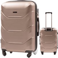 UNLIMITED Walizka ŚREDNIA XL bagaż REJESTROWANY podróżny na 4 kółkach