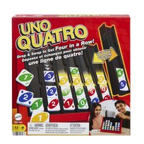 UNO, Quatro, gra rodzinna, HPF82, dla dzieci i dorosłych