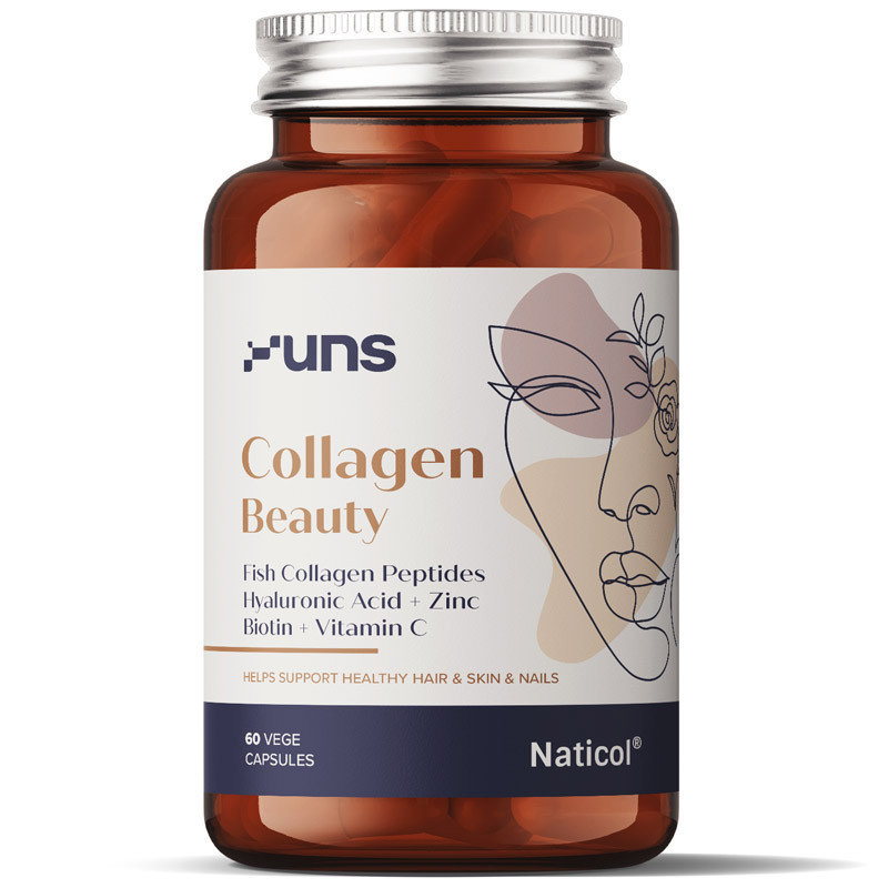 Фото - Вітаміни й мінерали UNS Suplement diety,  Collagen Beauty 60Vegcaps 