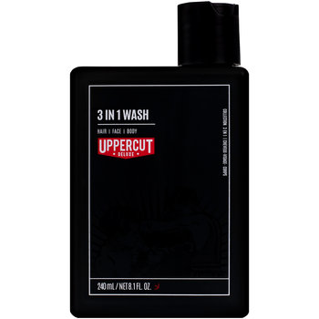 Uppercut Deluxe 3 In 1 Wash, Kosmetyk 3w1 Do Mycia Włosów, Twarzy I Ciała Dla Mężczyzn, 240ml - UPPERCUT DELUXE