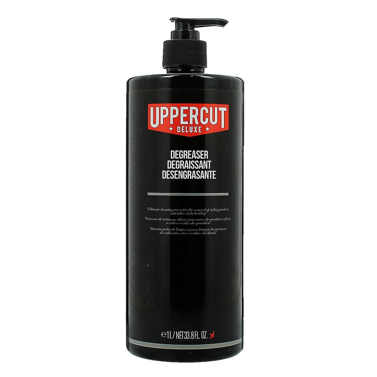 Uppercut Deluxe, Degreaser, szampon zmywający pomady i inne produkty do stylizacji, 1000 ml