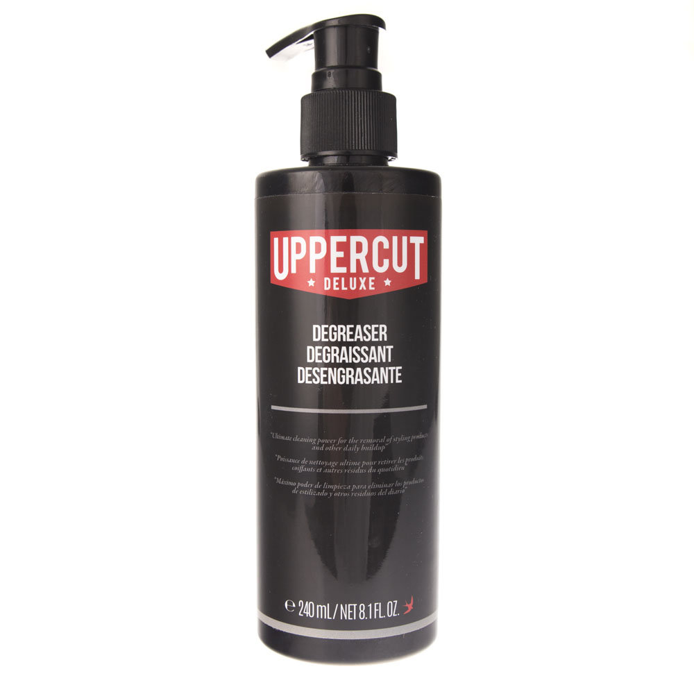 Uppercut Deluxe, Degreaser, szampon zmywający pomady i inne produkty do stylizacji, 240 ml