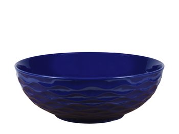 Uptrend Arya Cobalt umywalka 42x42 cm nablatowa okrągła kobaltowa UP4010-2-B1 - Inny producent