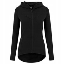 URBAN CLASSICS CZARNA BLUZA DAMSKA Z KAPTUREM I DŁUGIM RĘKAWEM M J_A Urban Classics