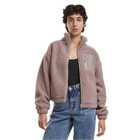 Urban Classics Damska Kurtka Polarowa Sherpa (XL 8,5-9 / Taupe) Urban Classics