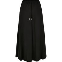 Urban Classics Damska Spódnica Midi Z Gładkiej Wiskozy (XXL (193cm) / Czarny) Urban Classics