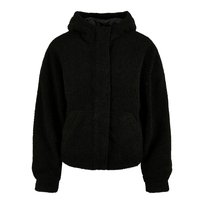 Urban Classics Krótka Kurtka Damska/ Damska Sherpa (L / Czarny) Urban Classics