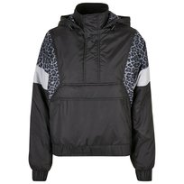 Urban Classics Kurtka Damska / Damska Snow Leopard Pull Over Jacket (XS ( 122 - 128 ) / Czarny) Urban Classics