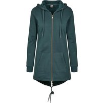 Urban Classics Parka Dresowa Dla Kobiet I Pań (S (52-55 Cm) / Ciemnozielony) Urban Classics