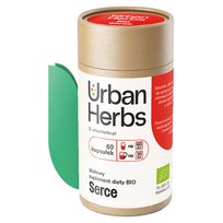 Urban Herbs 100% BIO Serce, suplement, zioła, eko kapsułki 60 szt.
