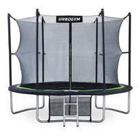 Urbogym, Trampolina ogrodowa z siatką wewnętrzną, 10 FT/312 cm, Jumper