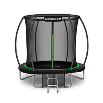 Urbogym, Trampolina ogrodowa z siatką wewnętrzną, 8 FT/252 cm, Infinity