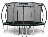 Urbogym, Trampolina ogrodowa z siatką wewnętrzną, Infinity,14FT/435 cm