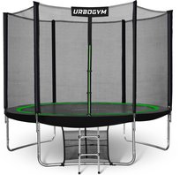 Urbogym, Trampolina z siatką zewnętrzną, 10 FT/312 cm, Classic