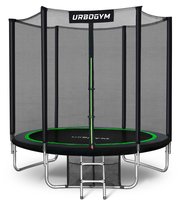 Urbogym, Trampolina z siatką zewnętrzną, 8 FT/252 cm, Classic