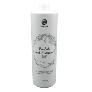 Ureshii Baobab And Avocado Hidrating Shampoo, Szampon Do Włosów, 1000ml - inna