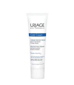 Uriage Cold Cream Protective Cream, Intensywnie Nawilża i Ujędrnia Skórę, 100ml - Uriage
