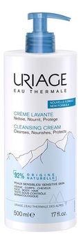 Uriage, Eau Thermale Cleansing Cream Kremowy Żel Oczyszczający, 500 ml - Uriage