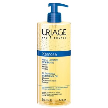 Uriage, Xemose Cleansing Soothing Oil, Oczyszczający olejek pod prysznic i do kąpieli, 500 ml - Uriage