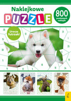 Urocze futrzaki. Naklejkowe puzzle