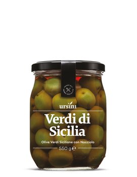 Ursini – Włoskie Zielone Oliwki z Sycylii 545 g