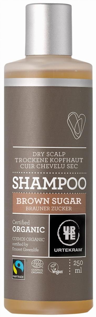 Фото - Шампунь Urtekram , szampon z brązowym cukrem do suchej skóry głowy, 250 ml 