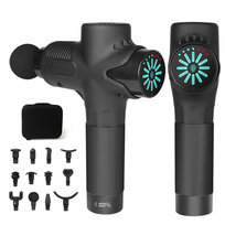 Urządzenie Do Masażu Pleców Ciała Stóp Masażer Massage Gun 12 Końcówek Zestaw