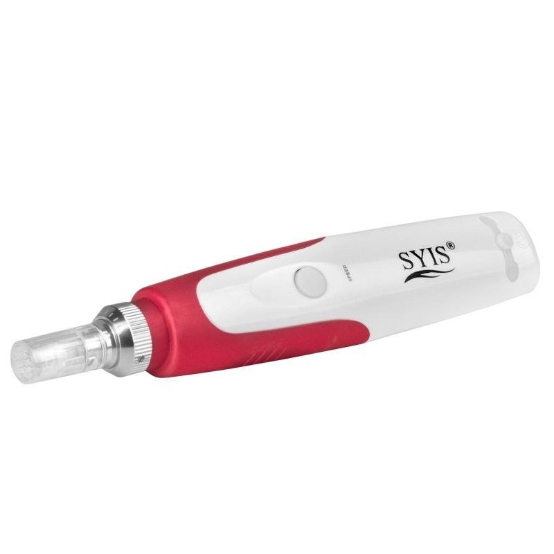 Фото - Обладнання для салонів краси ActiveShop Urządzenie do mezoterapii mikroigłowej SYIS Microneedle Pen 03 White-Red 