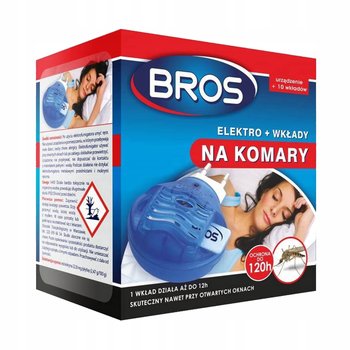 Urządzenie Na Komary Bros Elektro + Wkłady 10Szt. - Bros