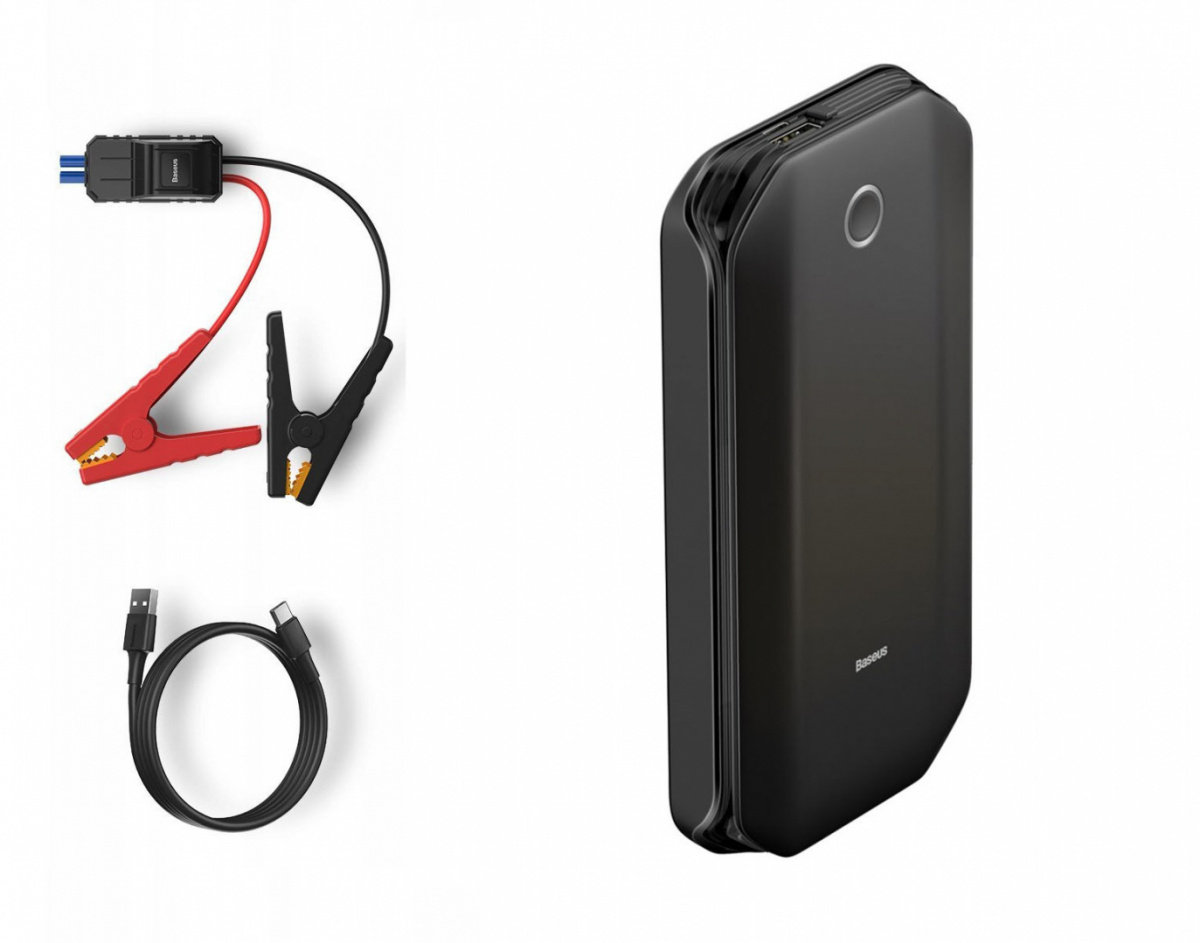 Urządzenie Rozruchowe, Power Bank, Booster 8000mAh 12V 800A Baseus