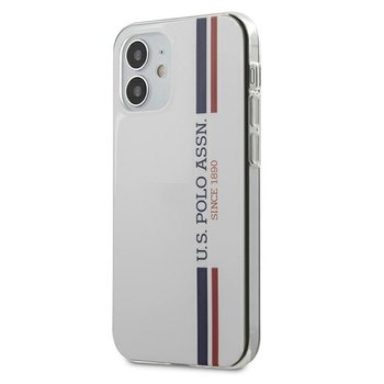 US Polo USHCP12SPCUSSWH iPhone 12 mini 5,4" biały/white Tricolor Collection - U.S. Polo Assn.