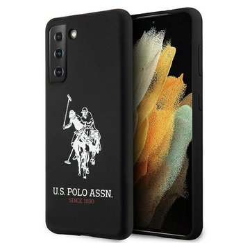 US Polo USHCS21MSLHRBK S21+ G996 czarny/black Silicone Logo - U.S. Polo Assn.