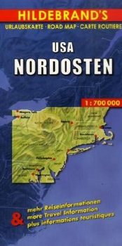 USA Nordosten 1 : 700 000. Hildebrand's Urlaubskarte