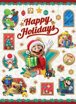 USAopoly, puzzle,  Super Mario Happy Holidays, 1000 el. - USAopoly