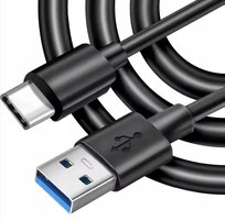 USB3.1 USB-C M do USB3.0 Kabel 1M Czarny szybkie ładowanie 5A Super Charge Microconnect