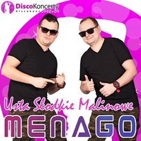 Usta słodkie malinowe Menago