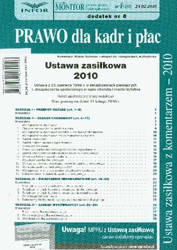 Ustawa Zasiłkowa 2010 - Salamon Aldona