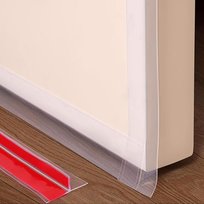 Uszczelka Samoprzylepna do Drzwi Okien 3 m Przezroczysta Przeciwprzeciągowa