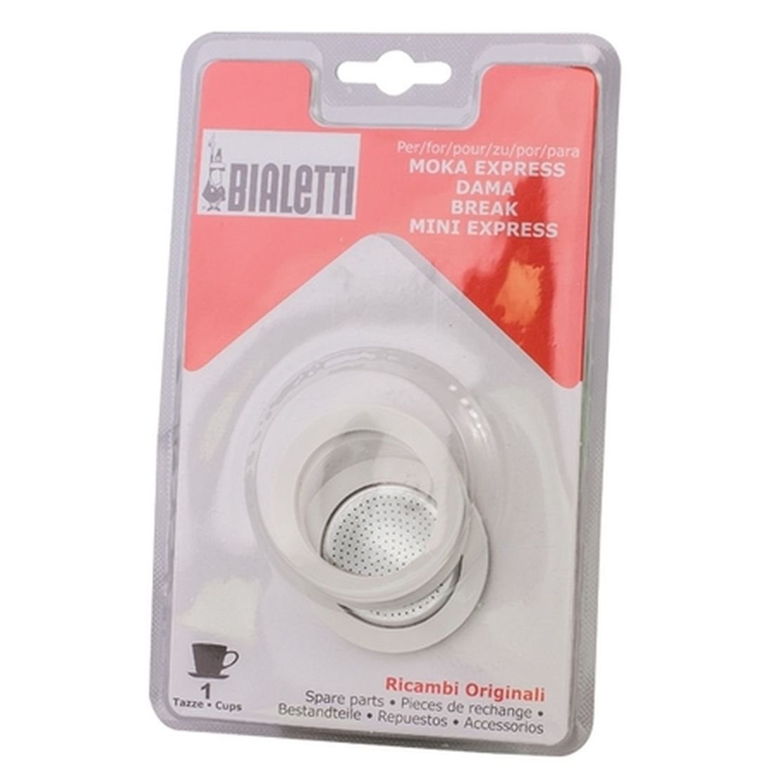 Uszczelki do kawiarek aluminiowych BIALETTI 1tz, 3 szt.