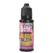 UV Resin Glow in the Dark Yellow 17ml - Żywica UV świecąca w ciemności żółta Inna marka