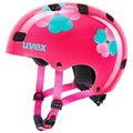 Uvex, Kask dziecięcy Uvex Kid 3 pink flower, rozm 51-55cm - UVEX