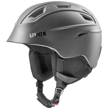 Uvex, Kask, Fierce, Czarny Mat, Rozmiar 51/55 - UVEX