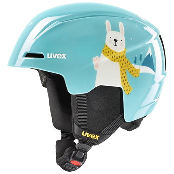 UVEX, Kask Narciarski Dziecięcy, Viti 14 Królik Uvex- 01, niebieski, Rozmiar 46/50 - UVEX