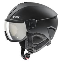 UVEX, Kask Narciarski, Instinct Visor 566260 S2, czarny, Rozmiar 56/58 UVEX